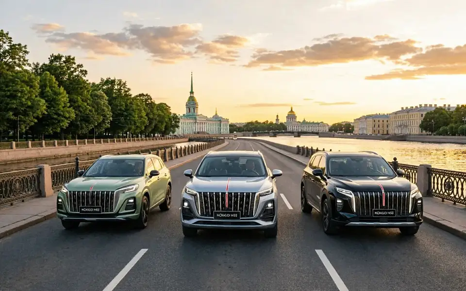 Новый премиальный автомобиль HONGQI от 25 420 рублей в месяц